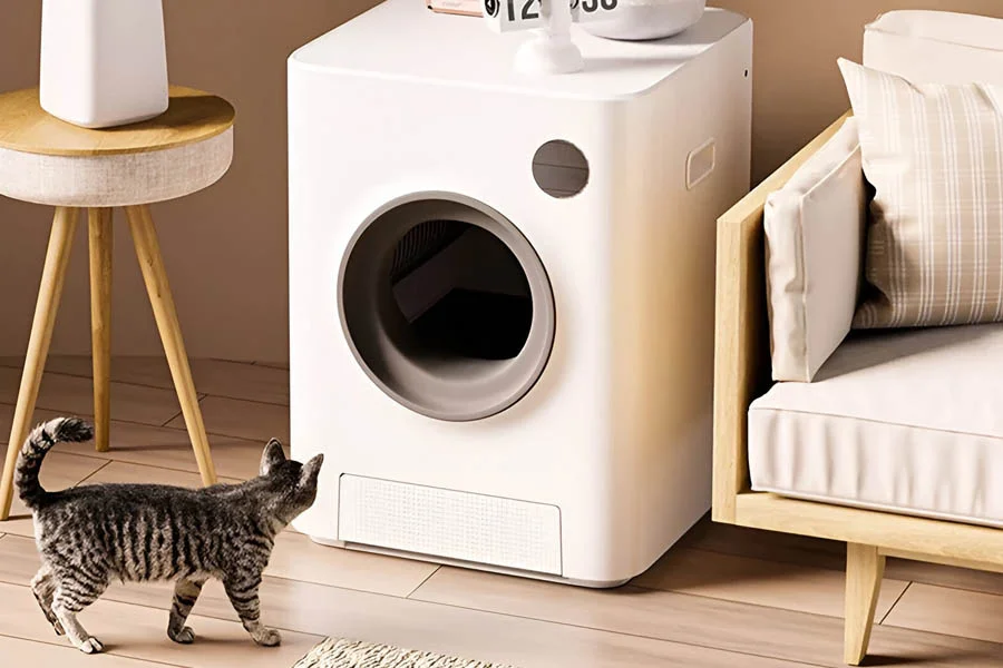 pet safe self cleaning litter box