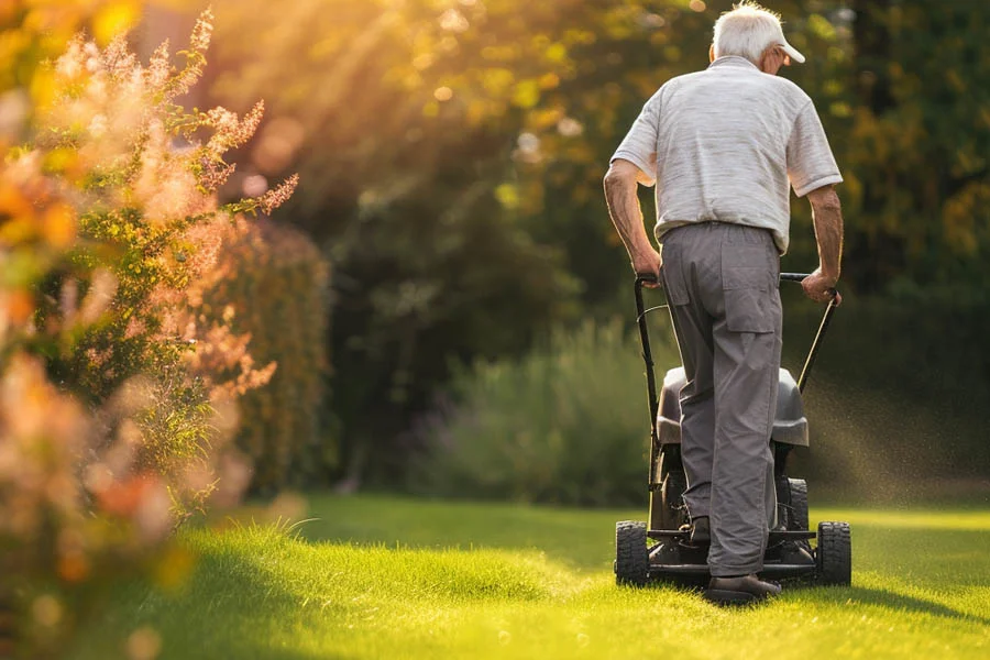 battery operated mowers